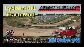 Tiny Track Tiny Car, Lydden Hill Mod Track, Mini Cooper S 1965, Automoblista 2 Mods, VR Sim Racing