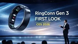 RingConn Gen 3 Smart Ring &mdash; CES 2026 First Look and Feature Breakdown!