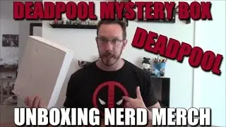 Nerd Merch Unboxing Deadpool Mystery Box Unboxing