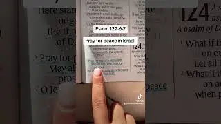 Psalm 122:6-7