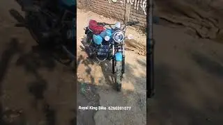 New CD DAWN Bike Modified In Bullet Look by Royal KING Bike 2021