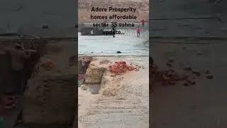 Adore Prosperity Homes Sohna sector 35 Construction update! #affordablehome #realestate #gurgaon