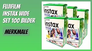 BEWERTUNG (2026): Fujifilm Instax Wide Set 100 Bilder. Infos