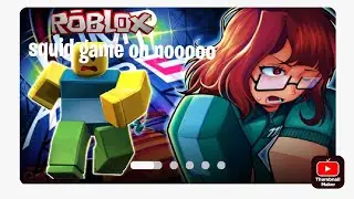 Oh guys I play squid game but!!! #roblox 