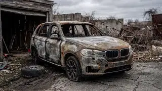 ASMR Car Restoration! Full Restoration 2016 BMW X5 Burnt