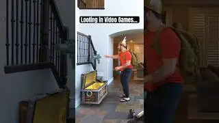 Looting in Video Games&hellip; #gaming #shorts