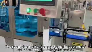 High-speed fully automatic can sealing machine, suitable for sealing round iron cans.