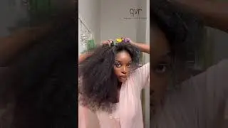 Crochet kinky bulk human hair extensions  #qvrhair #kinkyhair #kinky bulk