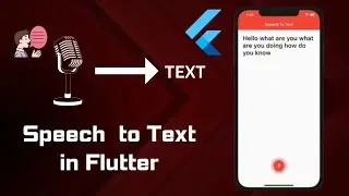 Flutter Speech to Text - It's so Easy #flutter