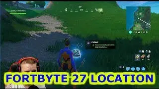 Fortnite Fortbyte #27 Location - Found somewhere within Map location A4