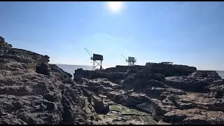 Du Pont du Diable &agrave; la plage de St Palais par les rochers 17