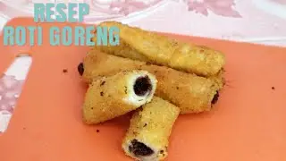 Cara Membuat Roti Goreng Isi Pisang Coklat dan Tiramisu #reseprotgor