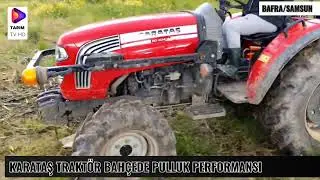 320 SAATTE KARATAŞ TRAKTÖRÜN PULLUK PERFORMANSI