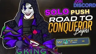 Thanks For 2K Family❣️| C1S3 SOLO Rank Push | Road CROWN 👑 To CONQUEROR🏆| Session19 Duo AsiaRank1👑
