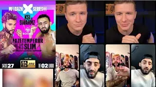 SLIM VS FAZE TEMPERRR | Face To Face IG Live