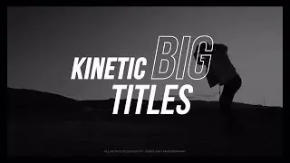 Kinetic Typography Titles Premiere Pro Templates