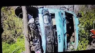 #BREAKING : #accident in Budgam, 10 Security personnel injured