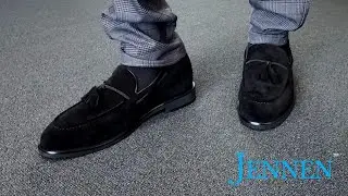 Modern Style for Everyday Wear | Mr. Ehnes Black 6cm Taller Shoes by JENNEN