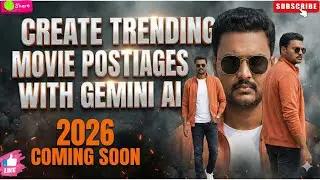 &ldquo;Gemini AI తో Mass Trending Movie Poster Create చేద్దాం! Movie poster images create with Gemini AI