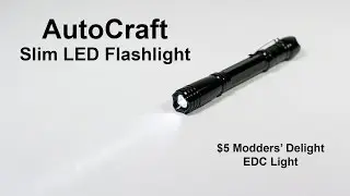 AutoCraft Slim LED Flashlight Review