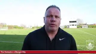 The Nomads 1-1 Bangor City: Andy Morrison reacts