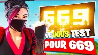 JE VOUS TESTE SUR FORTNITE !