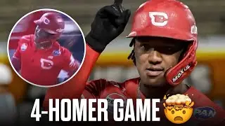FOUR HOMERS?! Luisangel Acu&ntilde;a Makes Venezuelan Winter League History