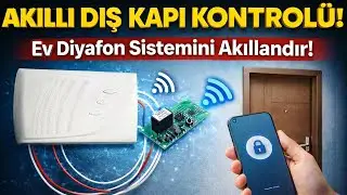 Ev Diyafonu ile Dış Kapı Otomatiği Akıllandırma | Sonoff 5V~24V Akıllı Wifi Röle