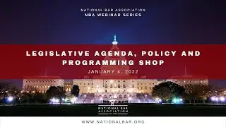 Legislative Agenda, Policy and Programming Shop