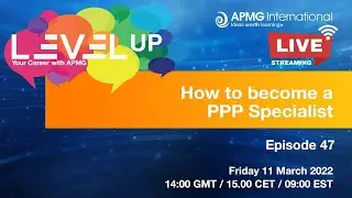 Episode 47 - Level Up your Career - How to become a PPP Specialist