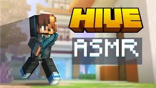 Minecraft Hive Skywars Gameplay on iPad + Tap Sounds (ASMR!!!) #1k 