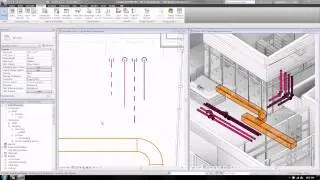 Revit MEP 2012 - Optimizing Pipe Routing - Part 2