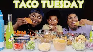 GHETTO TACO TUESDAY WITH ARIYA AND @BeingMylen  | MUKBANG