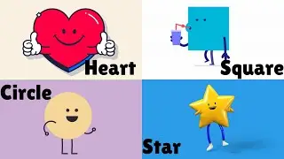 The Shapes song| Learn shapes nursery rhymes and kids song| @Littlestars_28