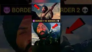 BORDER 2 could not break the record of BORDER 1 🤫 | #border #shorts