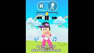 My top 3 Favourite Pkxd Dance Songs 🎶✨ #pkxd #shorts