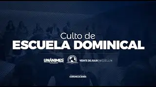 Transmisión en vivo / Culto de Escuela Dominical / Diciembre 28 de 2025.