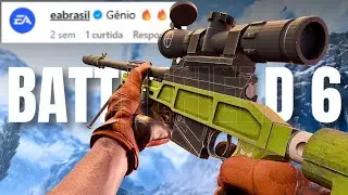 🟢  MELHOR SNIPER DO MEU BAIRRO NO BATTLEFIELD 6