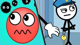 HIDE BALL BRAIN TEASER GAMES vs THIEF PUZZLE - New UPDATE New Levels Satisfying Double Gameplay ios