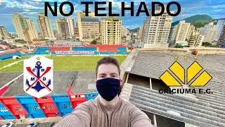 SUBI NO TELHADO DE UM PRÉDIO PARA VER O JOGO - FUI BARRADO DE ENTRAR NO ESTÁDIO/Marcílio x Criciúma