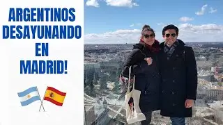 Argentinos desayunando en Madrid!