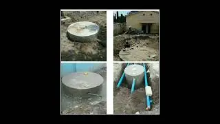 Bio Septic bio digester installation,  end  product is epic 💛💚#bioseptictank SUBSCRIBE