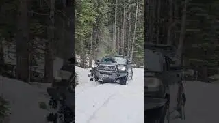 Yoda stuck little gas use the winch.