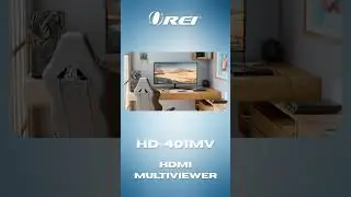 OREI 4x1 HDMI Switcher with Quad Multiview! 🔀📺 #OREI #HDMISwitcher #QuadMultiviewer #4x1Switcher