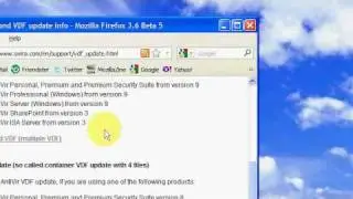 How to Update Avira Antivirus Manually 2010