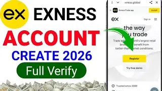 Exness Account Create Kaise Kare 2026 | Exness Account Registration Step by Step Urdu