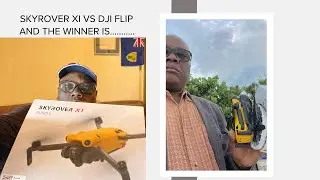 Skyrover X1 and DJI Flip comparison Camara test