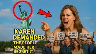 Karen Demanded the Statue of Liberty Be Removed &mdash; The People Made Her Regret It
