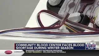 Community Blood Center faces blood shortage during winter season