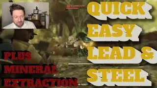 Fallout 76 Lead & Steel Scrap Run, Quick & Easy Junk, Ore, Mineral Extraction & Deposit.